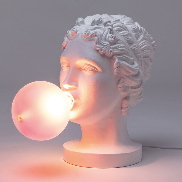 Grace Table Lamp in White