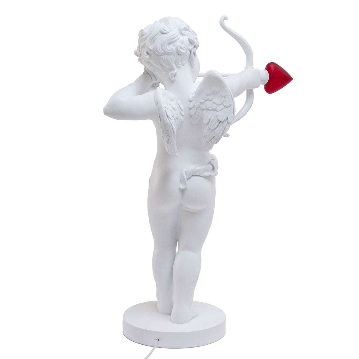 Cupid Table Lamp in White