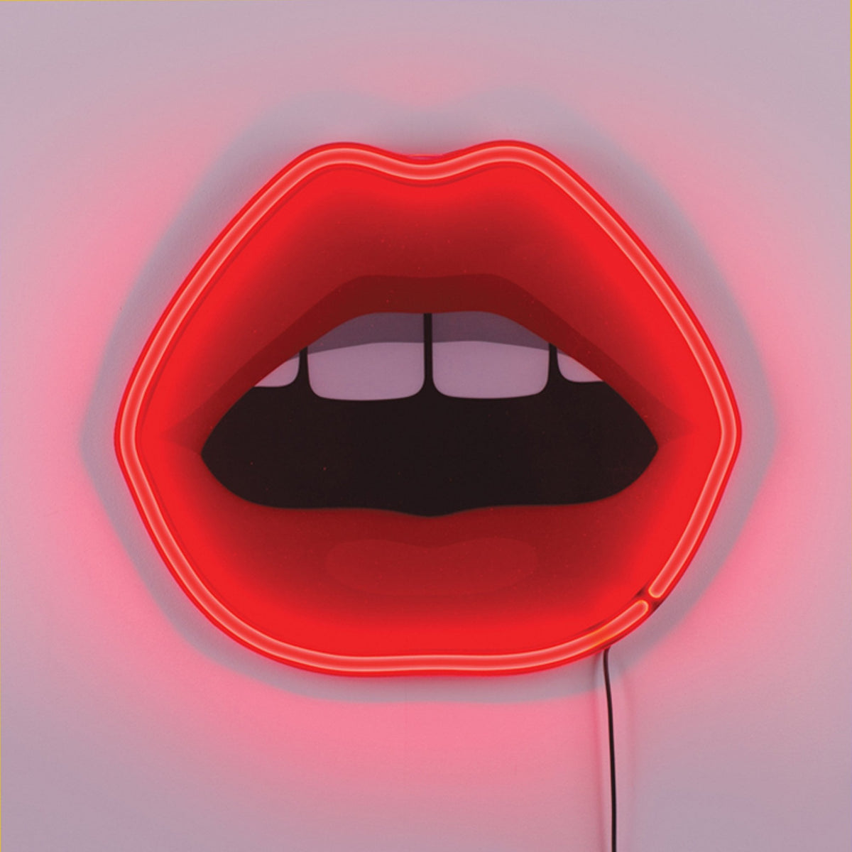 Blow Mouth LED Plugged Wall Lamp