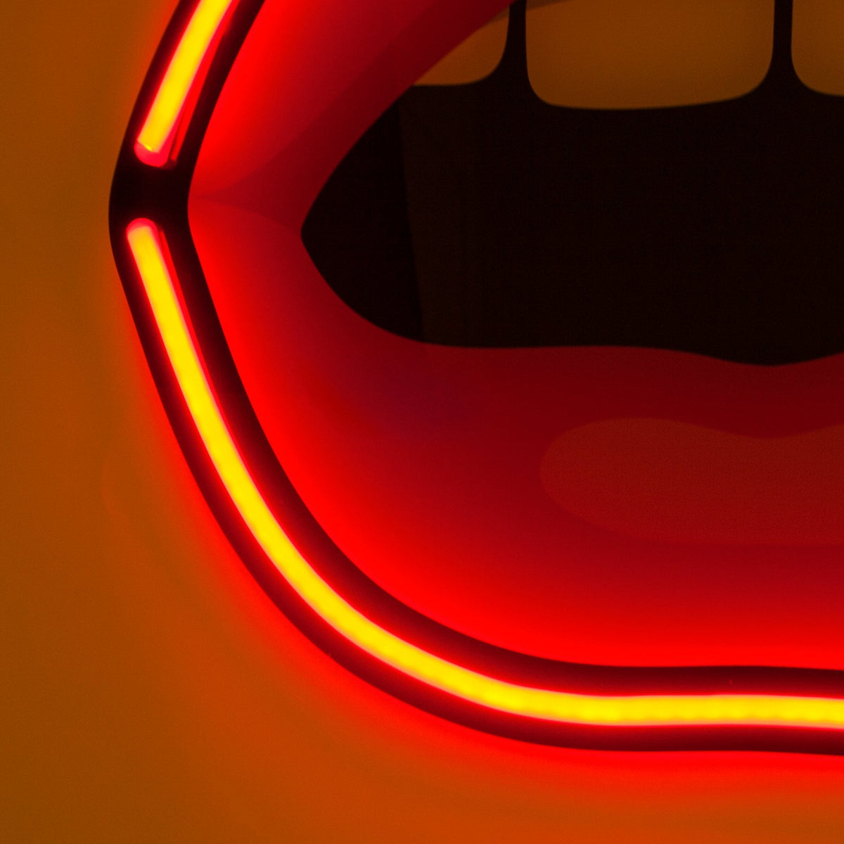 Blow Mouth LED Plugged Wall Lamp