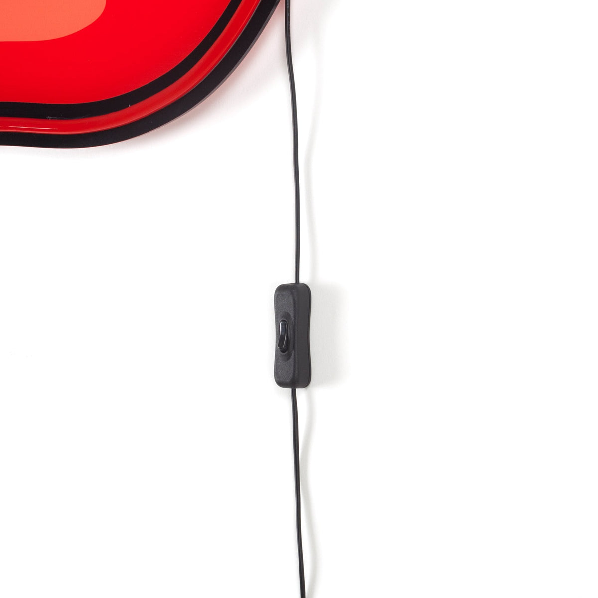 Blow Mouth LED Plugged Wall Lamp