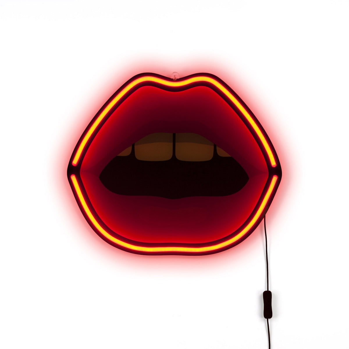 Blow Mouth LED Plugged Wall Lamp
