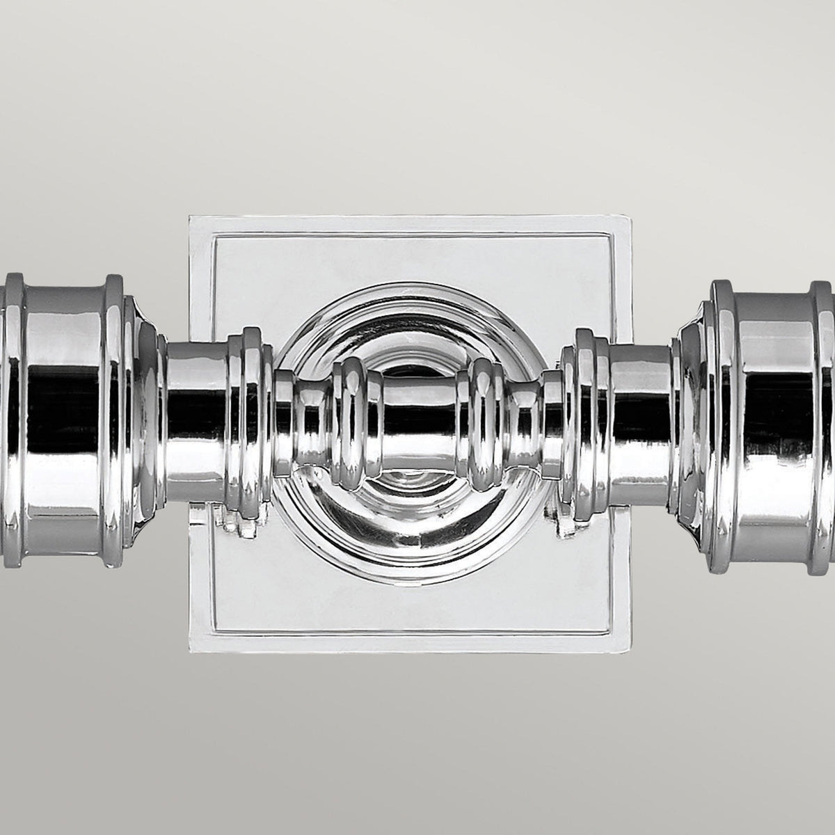 Payne Ornate IP44 Twin Wall Light in Polished Chrome & White Opal Glass Diffusers