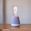 One IP65 LED Rechargeable Portable Table Lamp In Soft Lilac