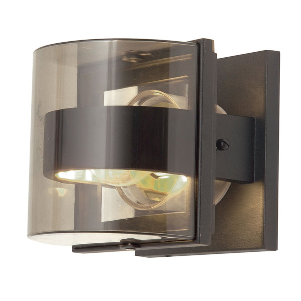 Frida Small IP54 Exterior Wall Light in Graphite
