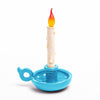 Grimm Candle Table Lamp in Blue