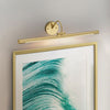 Alton Large LED Picture Light in Brushed Brass