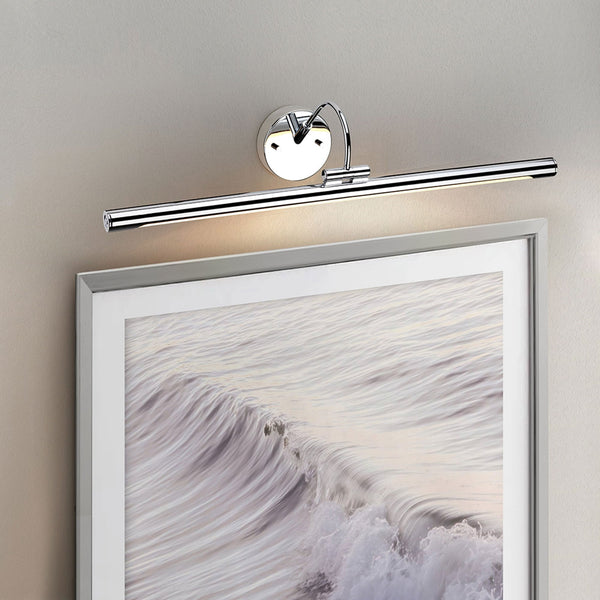 Alton Large LED Picture Light in Polished Chrome