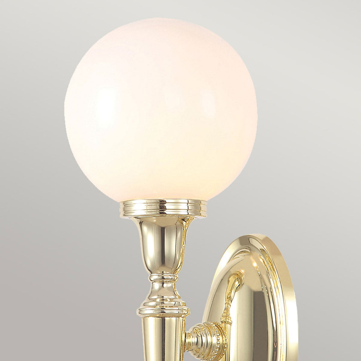 Dryden 4 IP44 Bathroom Wall Light in Polished Brass