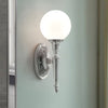 Dryden 4 IP44 Bathroom Wall Light in Polished Chrome