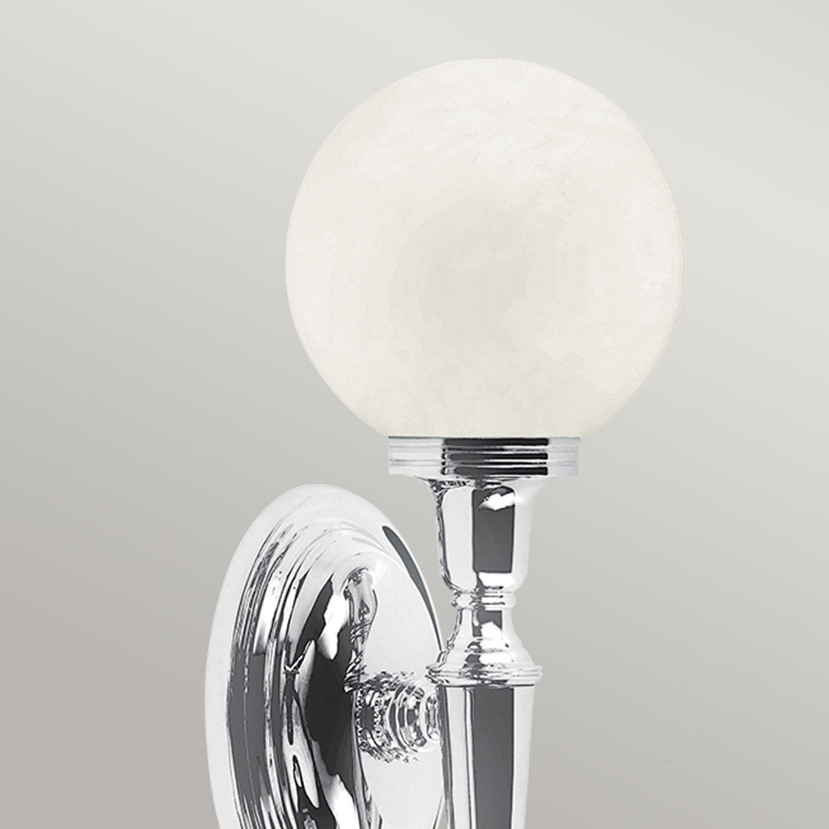 Dryden 4 IP44 Bathroom Wall Light in Polished Chrome