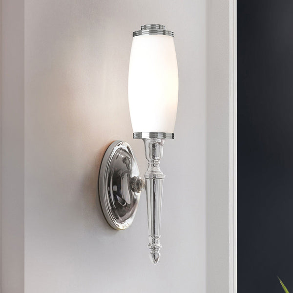 Dryden 5 IP44 Bathroom Wall Light in Polished Chrome