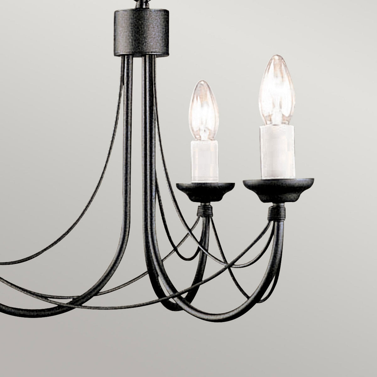 Carisbrooke Gothic 3 Light Duo-Mount Chandelier