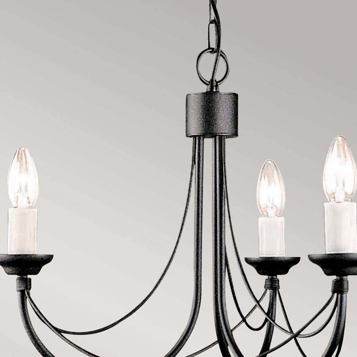 Carisbrooke Gothic 3 Light Duo-Mount Chandelier