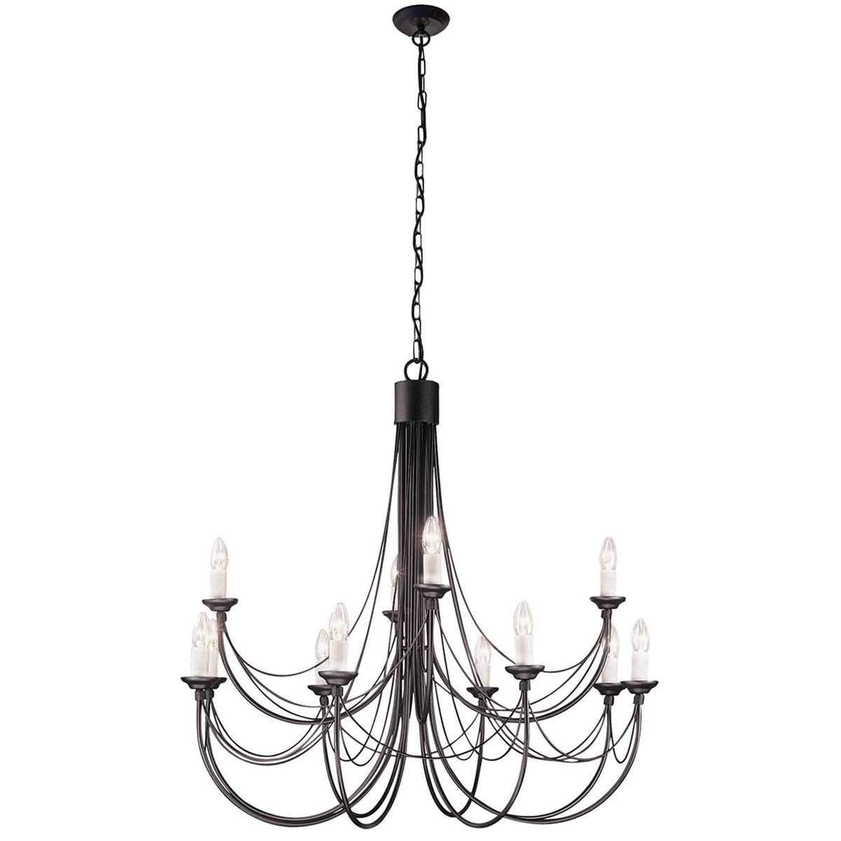Carisbrooke Gothic 12 Light Chandelier
