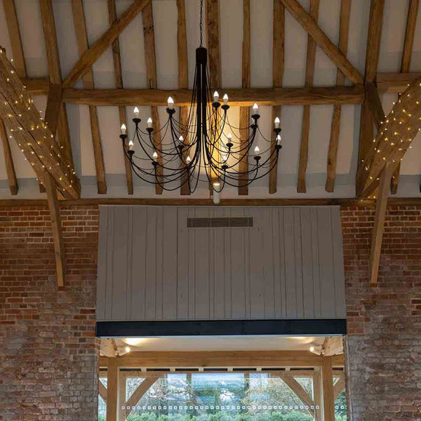 Carisbrooke Gothic 18 Light Chandelier