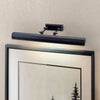 Chawton Large Adjustable Picture Light in Black