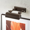 Chawton Small Adjustable Picture Light in Dark Bronze