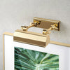 Chawton Small Adjustable Picture Light in Polished Brass