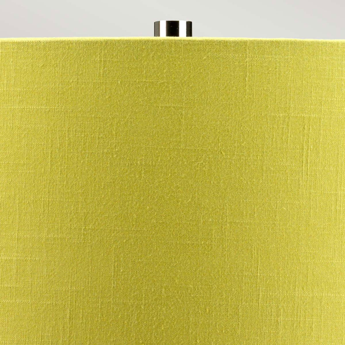 Contour Tall Table Lamp in a Lime Green Glaze
