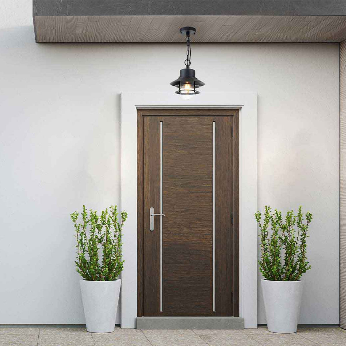 Copenhagen Stainless Steel 304 Exterior Pendant in Black