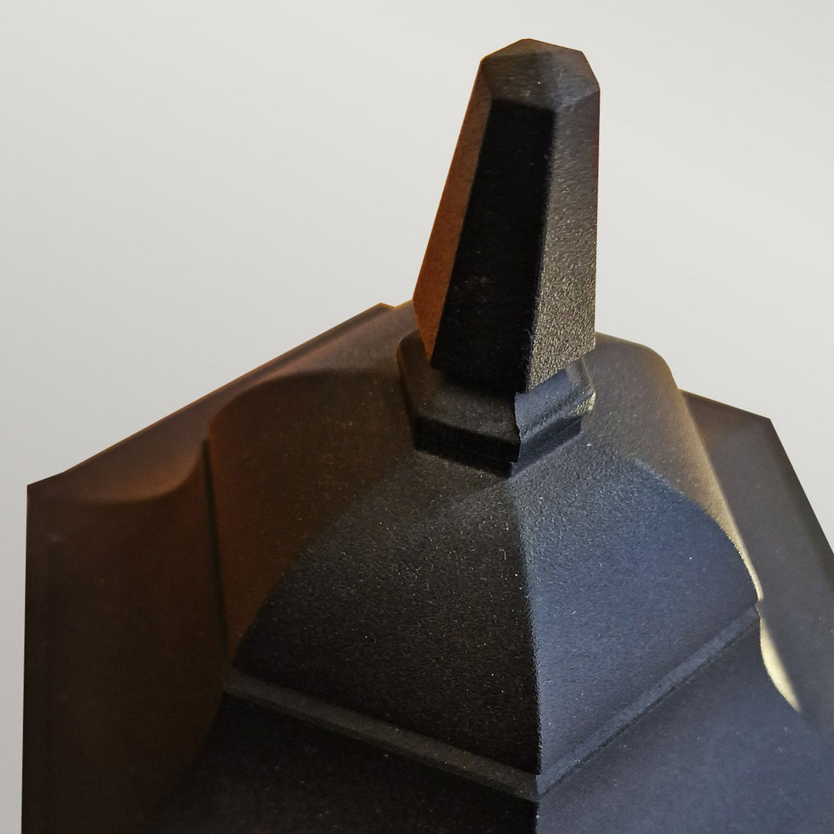 Chapel IP44 Pedestal Lantern in Black