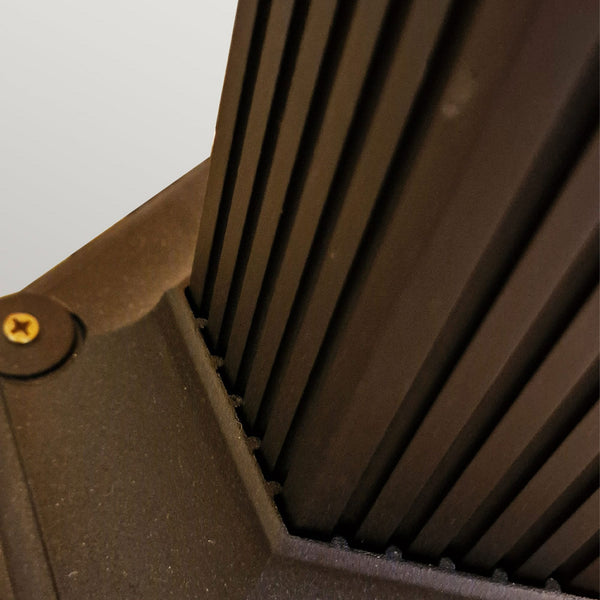 Chapel IP44 Lamp Post in Black