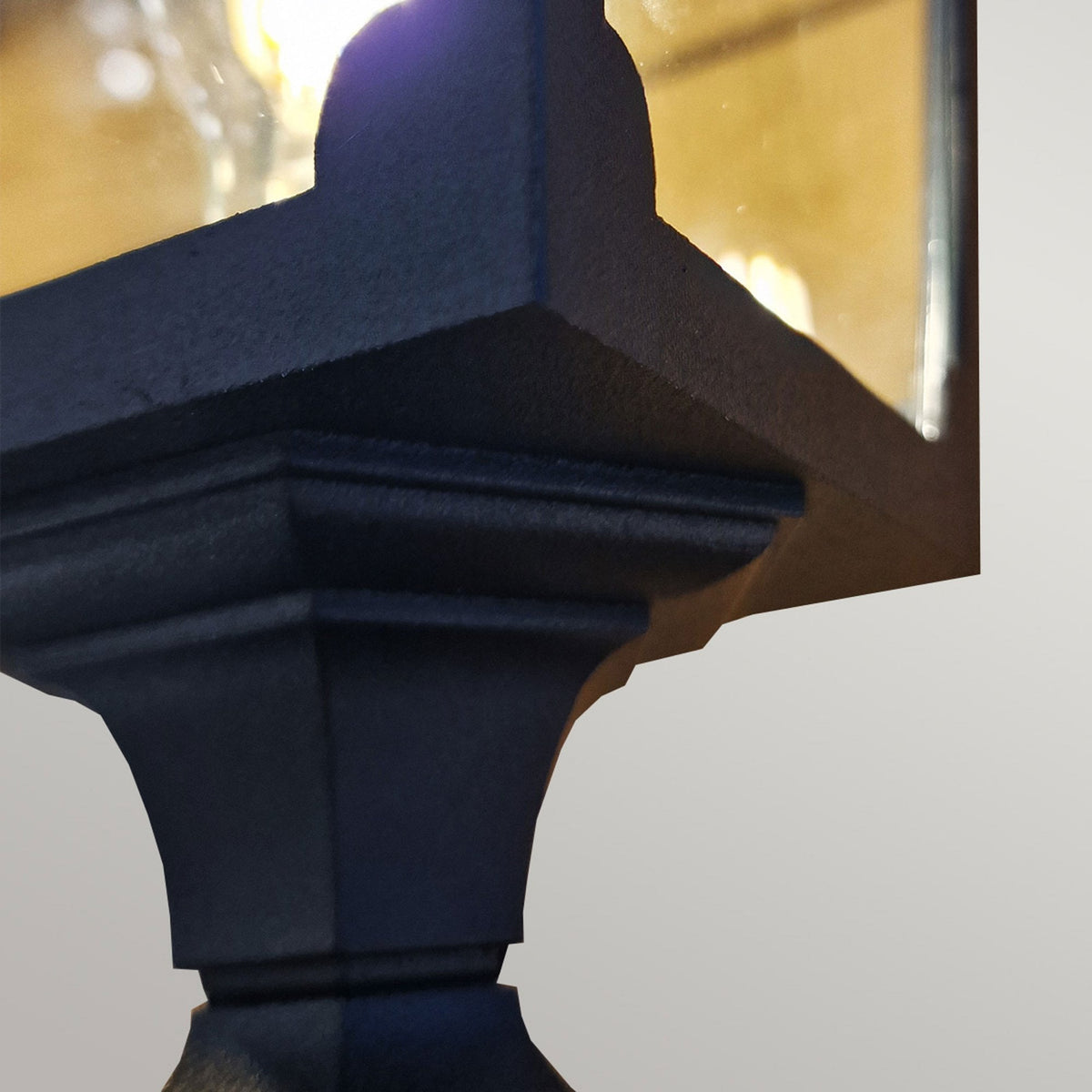 Chapel IP44 Lamp Post in Black