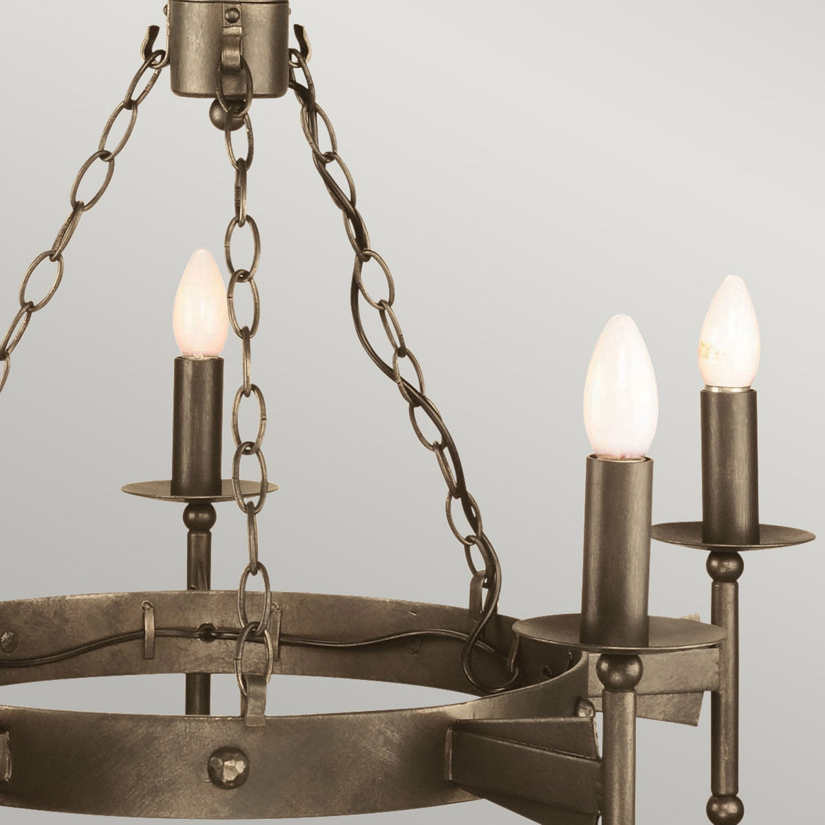 Cromwell Medieval Style 5 Light Chandelier