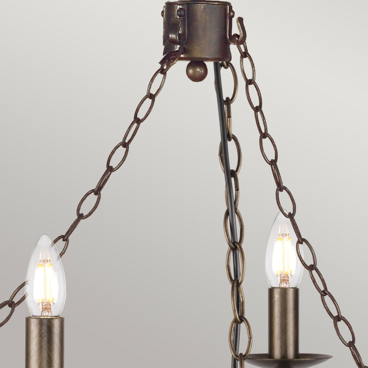 Cromwell Medieval Style 6 Light Chandelier