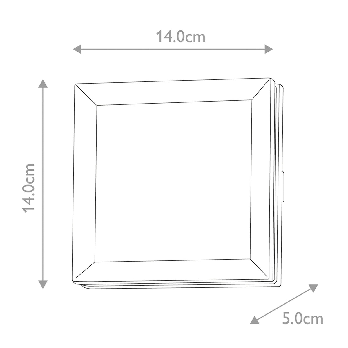 Egil 1 Small Wall or Ceiling IP54 Exterior Light