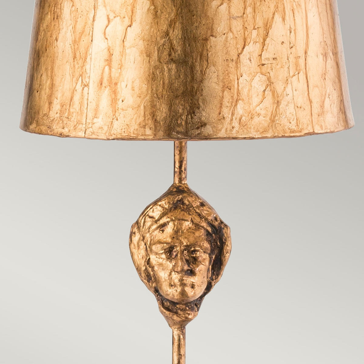 Fragment Table Lamp in Glazed Gold Leaf