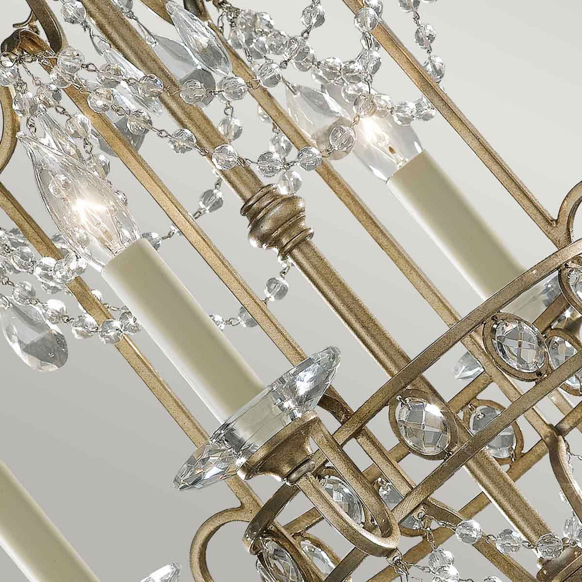 Gianna Four Light Duo Mount Chandelier