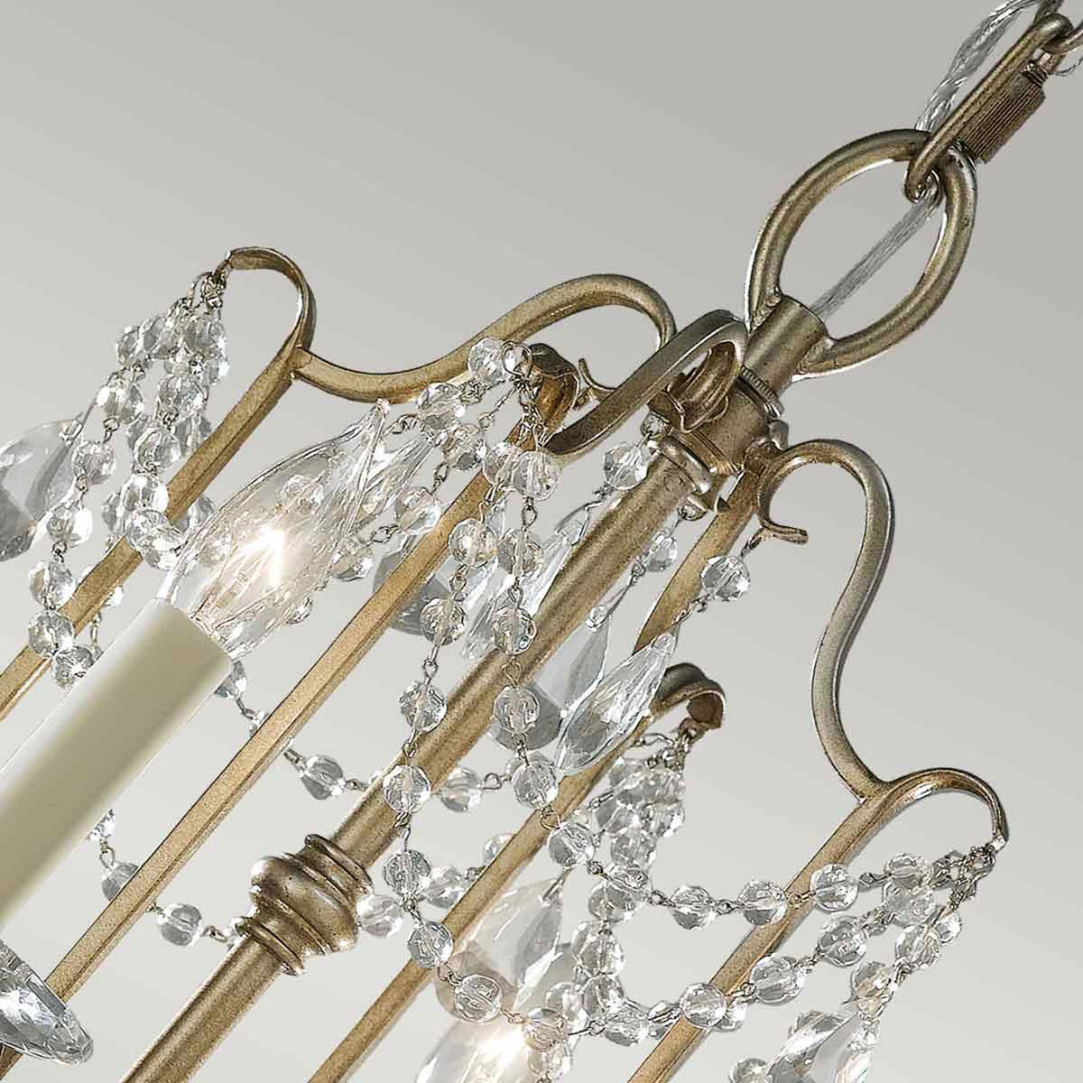 Gianna Four Light Duo Mount Chandelier
