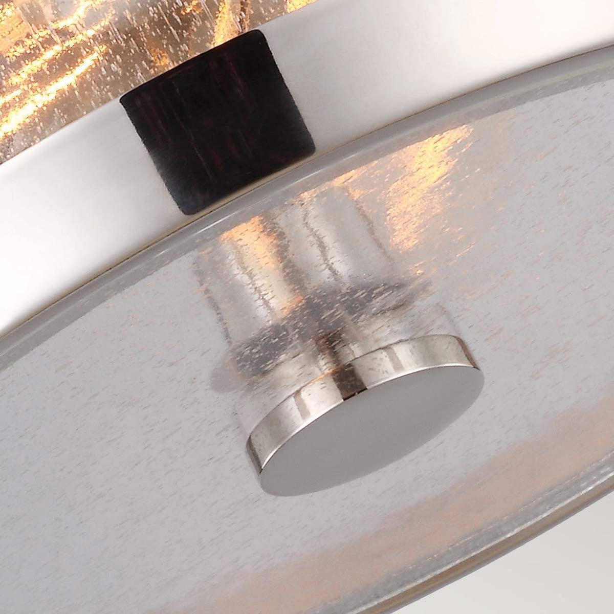 Harrow Flush Mount Ceiling Light In Polished Nickel