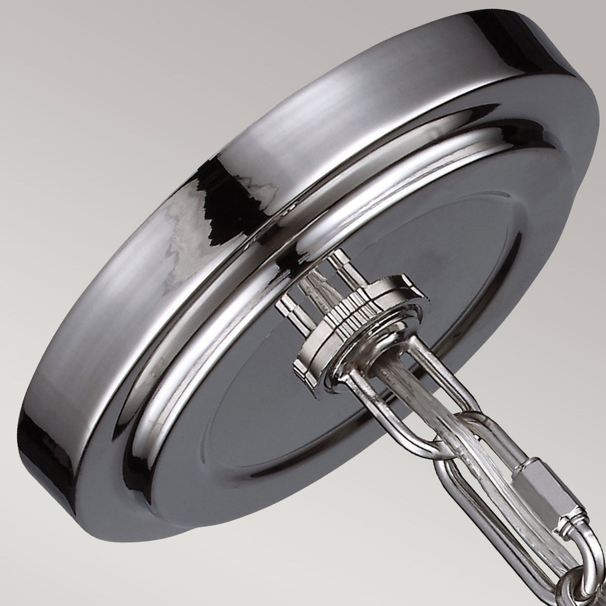 Parkman Small Pendant in Polished Nickel