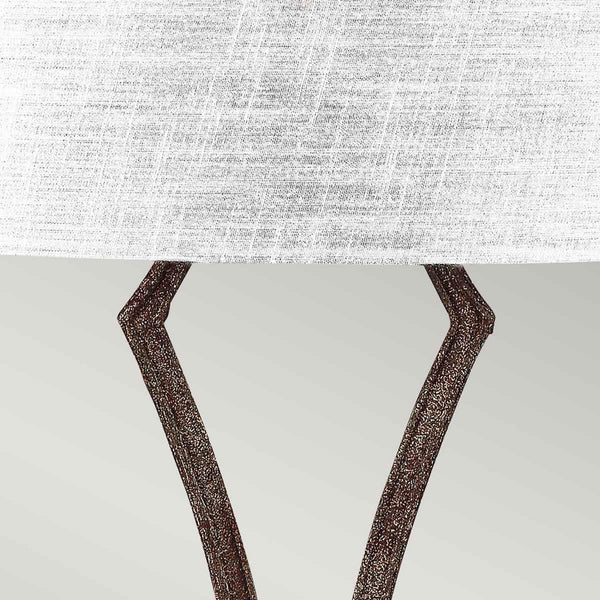 Tilling Single Light Wall Light in Weathered Iron