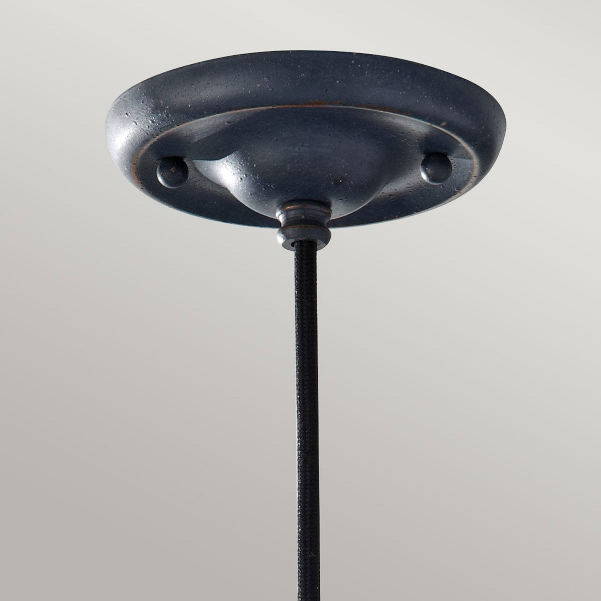 Urban Renewal Single Pendant in Antique Forged Iron