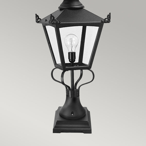 Grampian 1 Light Pedestal Lantern