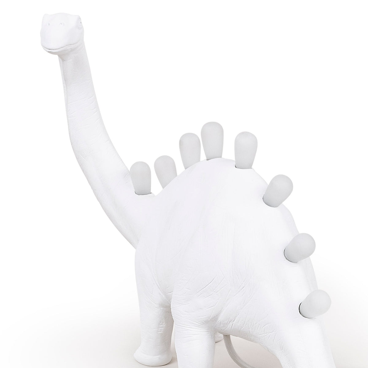 Jurassic Brontosaurus Lamp in White