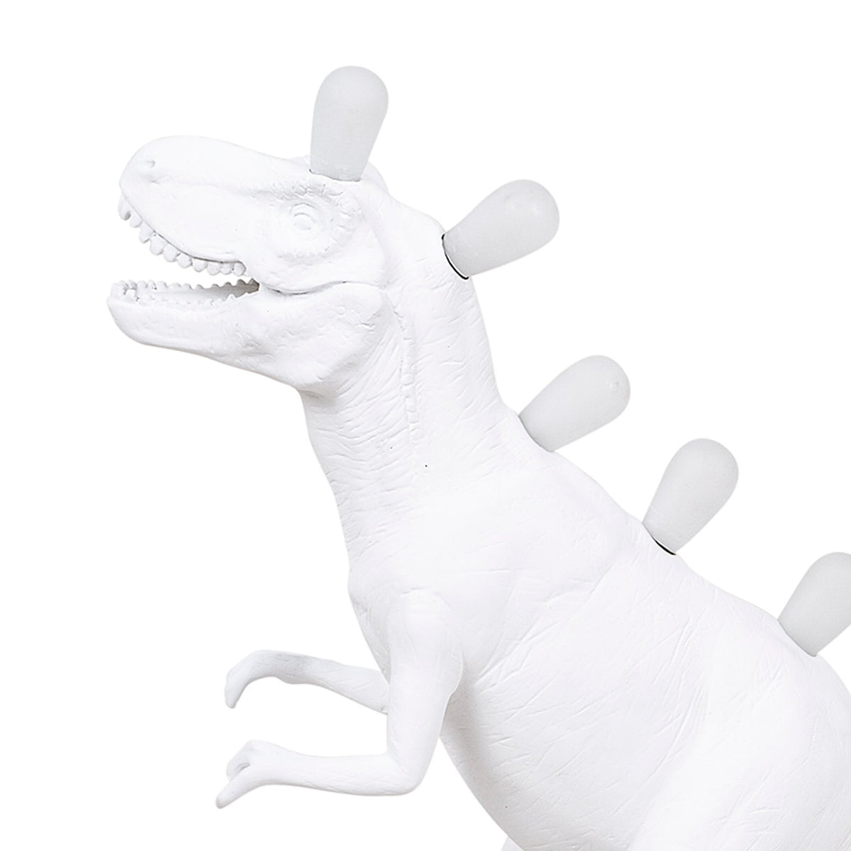 Jurassic Dinosaur T-Rex Lamp in White