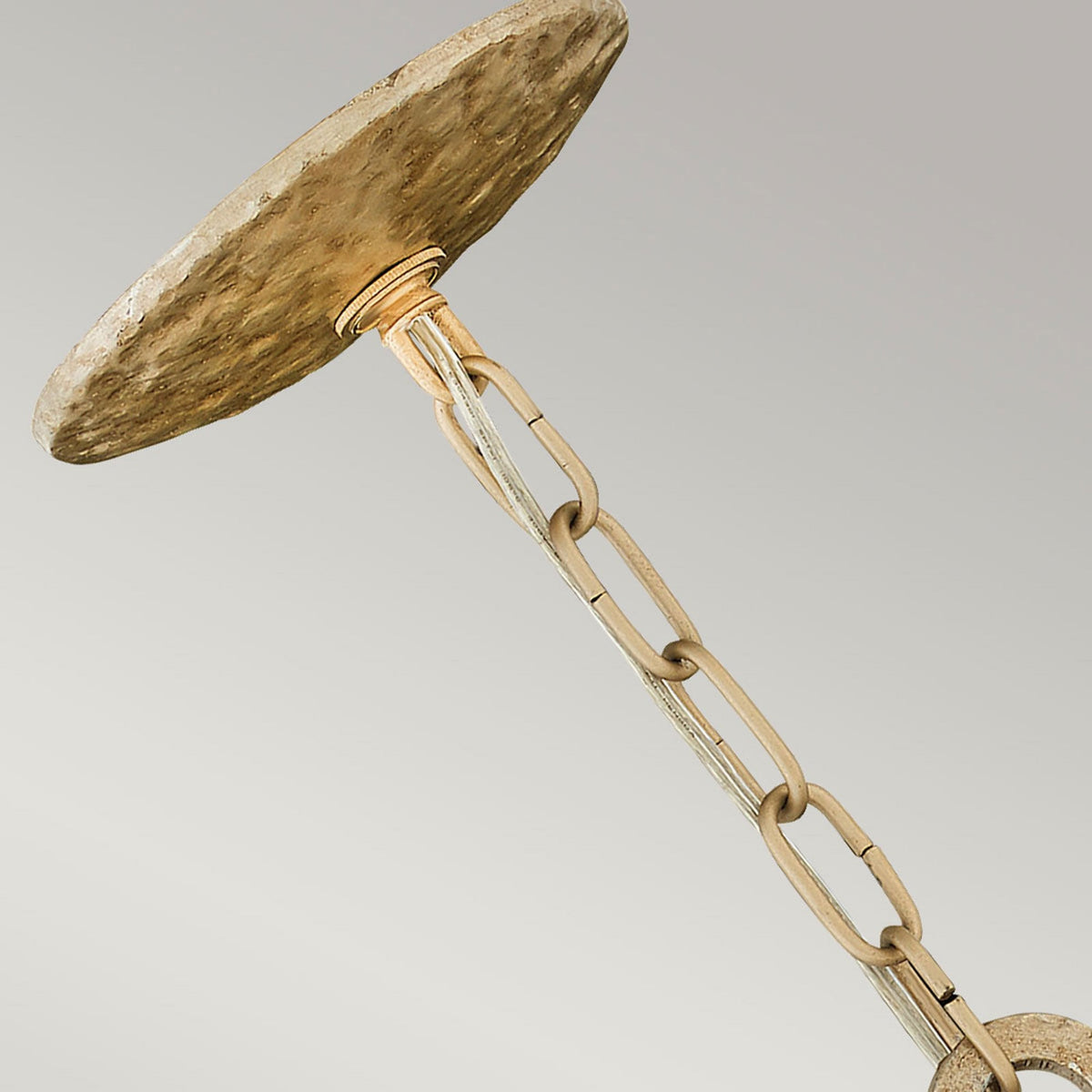 Spyre Six Light Pendant in Champagne Gold