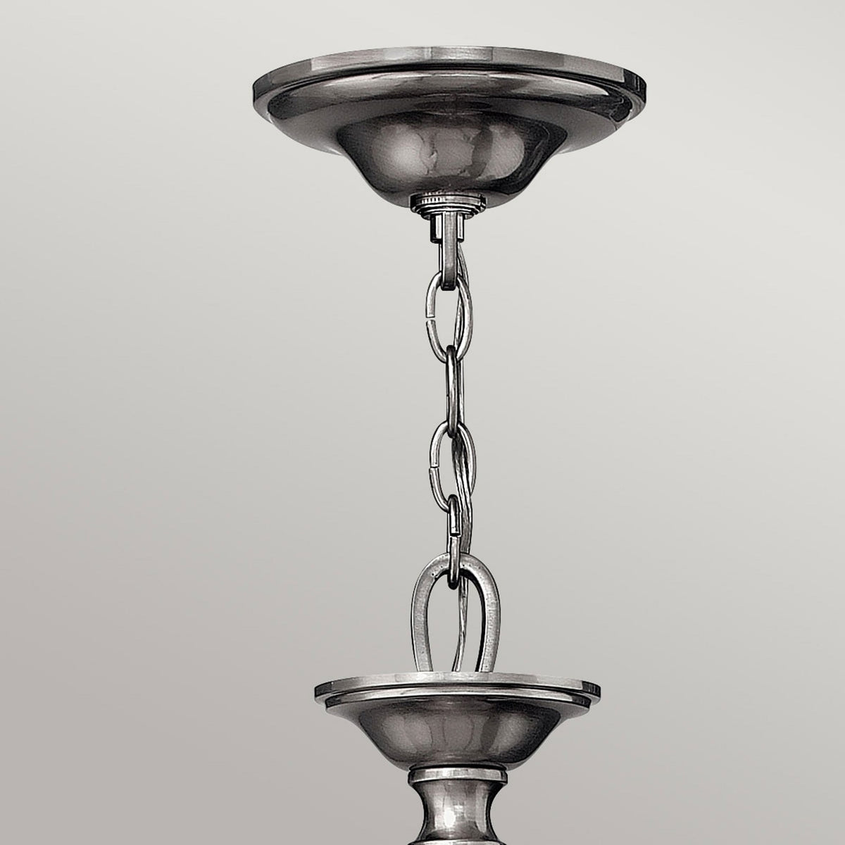 Sussex Five Light Chandelier in Brushed Nickel