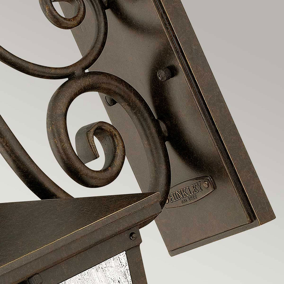 Trellis 3 Light Medium Wall Lantern in Regency Bronze