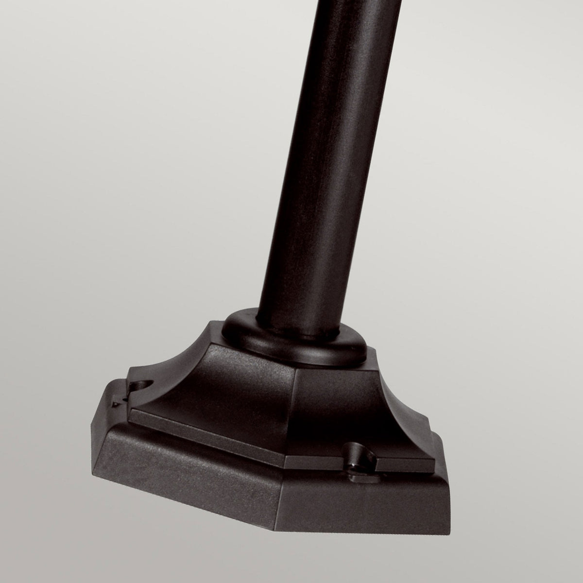 Kerry 4 Sided Outdoor Post Light in Black