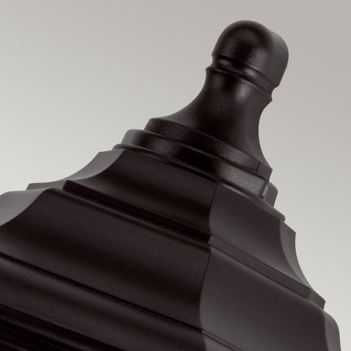 Kinsale 3 Sided Flush Wall Light in Black