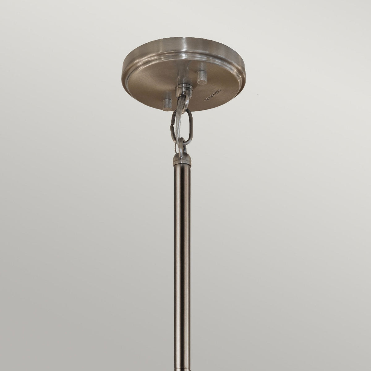 Aleeka Three Light Chandelier in Classic Pewter