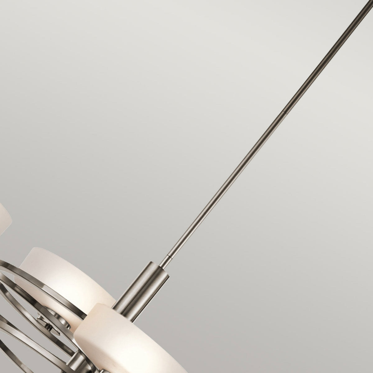 Aleeka Five Light Chandelier in Classic Pewter