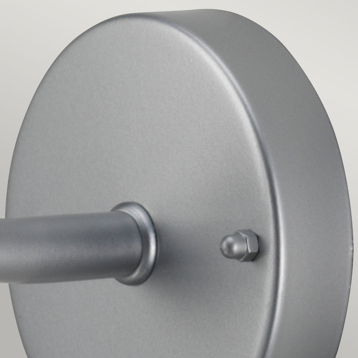 Klampenborg Outdoor Swan Neck Wall Lantern in Silver