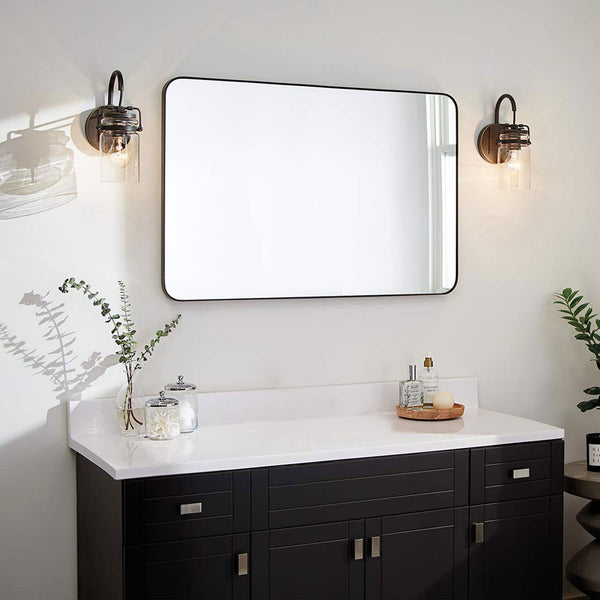 Brinley Single Wall Light in Olde Bronze